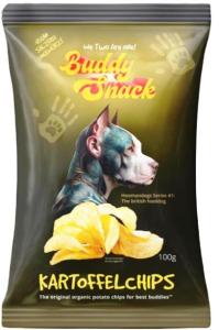 Buddy Snack Kartoffelchips für Mensch und Hund - 100g Packung