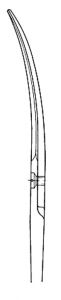 Aesculap Pfotenschere VG043R stark gebogen - 13cm
