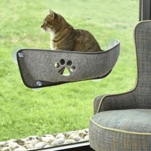 Katzenhängematte mit Saugnäpfen für Fensterscheiben