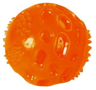 Ball Toy Fastic Squeaky neon-orange Ø 6cm