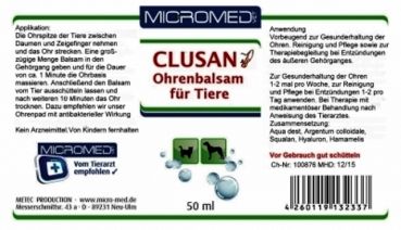 Micromed Ohrenbalsam "Clusan" 50 ml