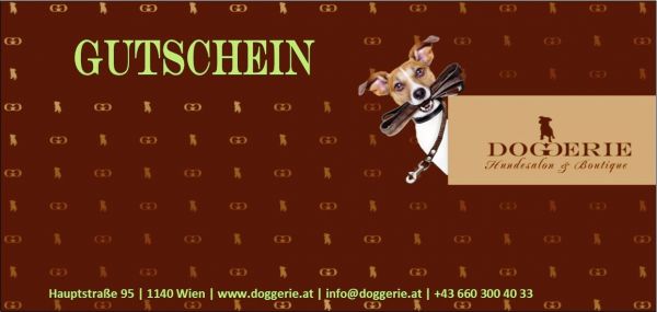 Doggerie Gutschein + Überraschungs-Goodie!