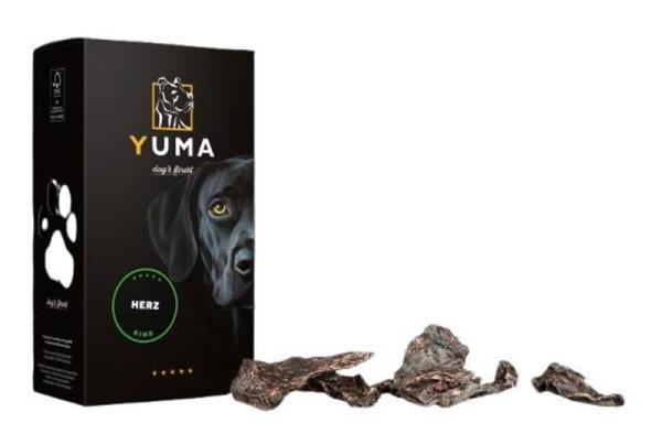 YUMA Kausnack Rinderherz 180g (sehr Nährstoffreich)