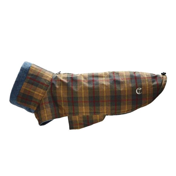 Cloud7 Hundemantel Brooklyn Waxed Tartan