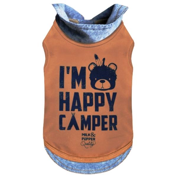 Milk & Pepper T-Shirt "Happy Camper"